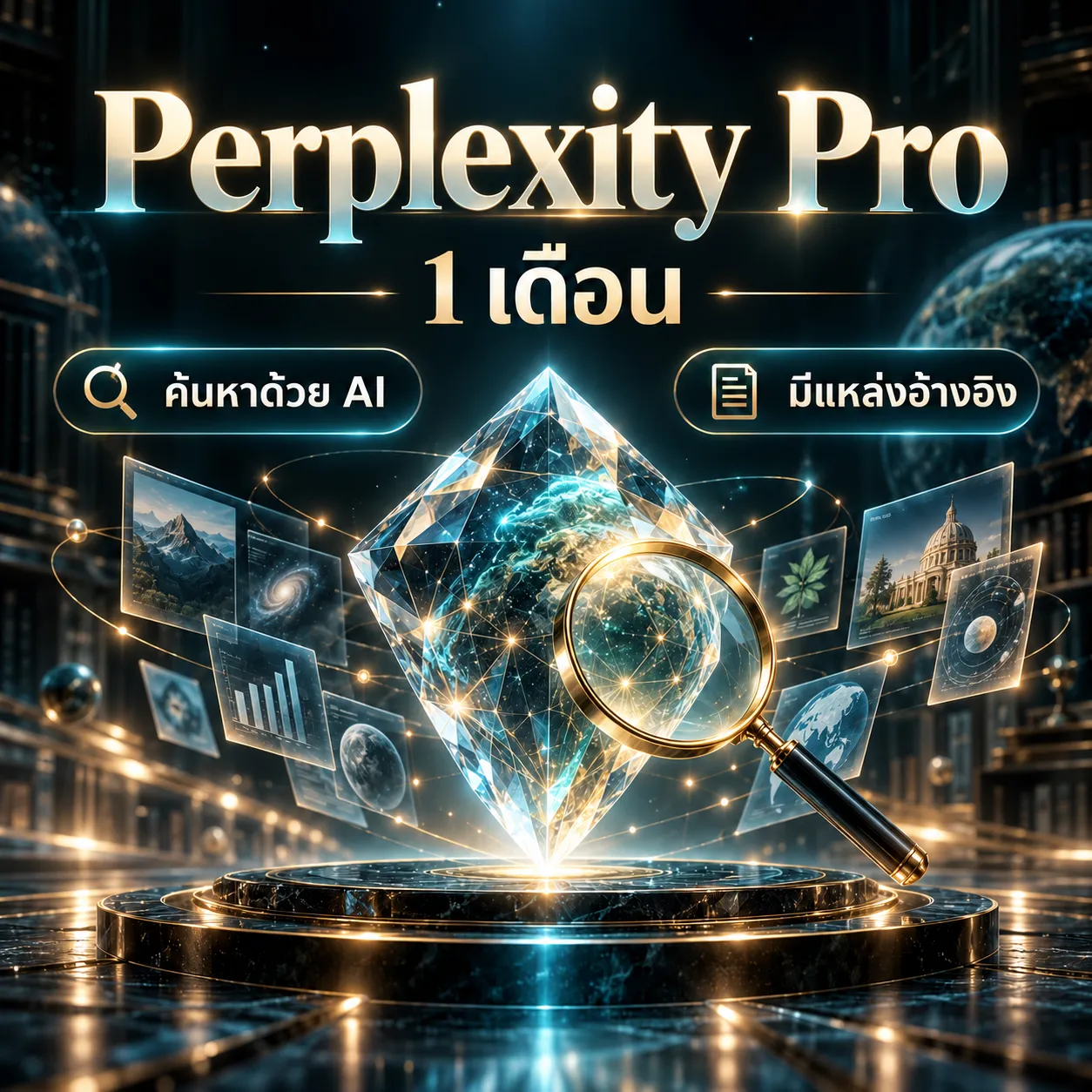Perplexity Pro 1 เดือน 